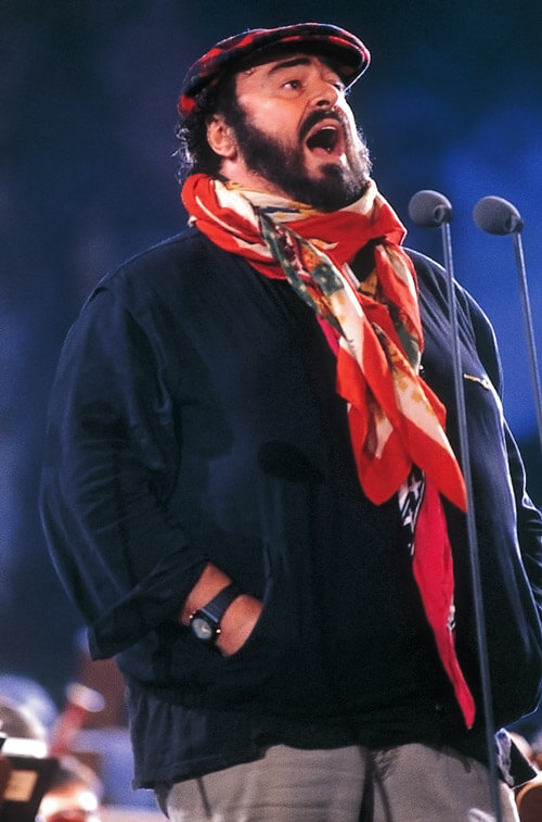 Luciano Pavarotti © Carlos Picasso/Decca